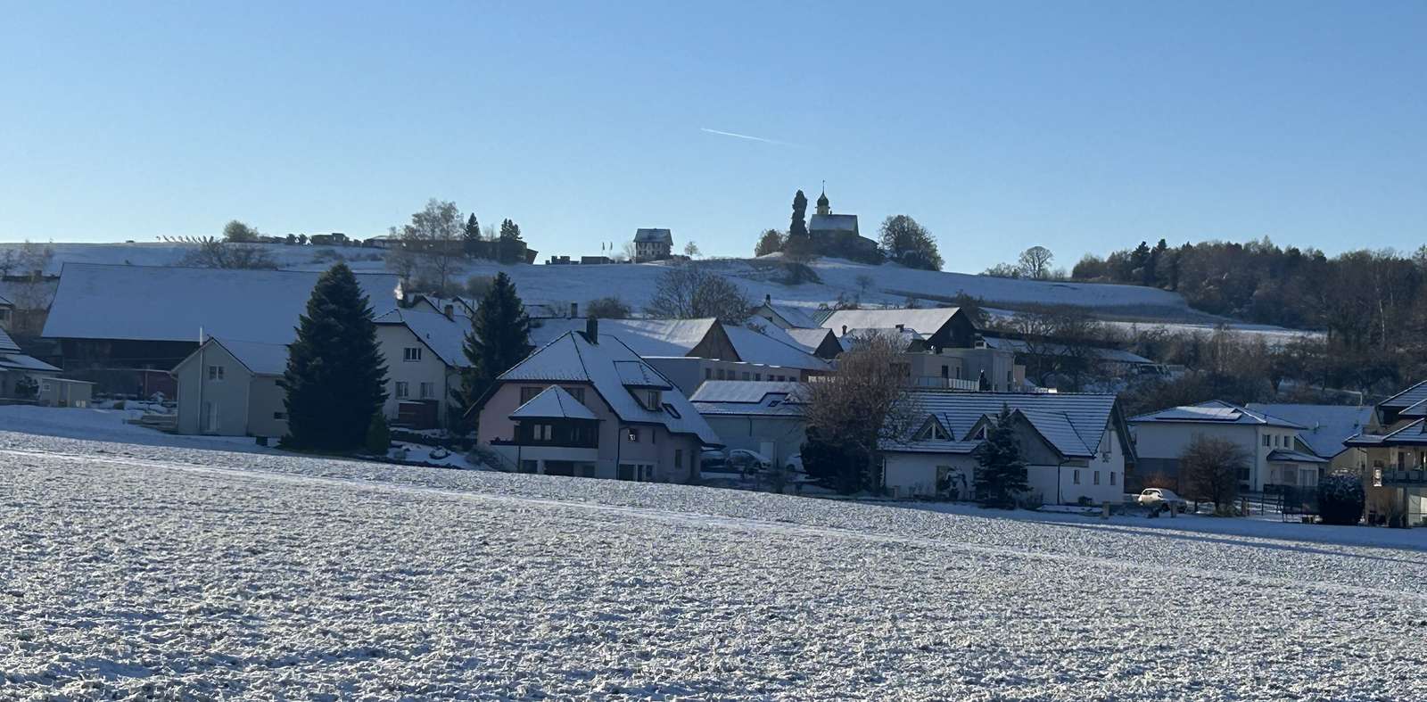 Casas Sunshine Village Suiza rompecabezas en línea