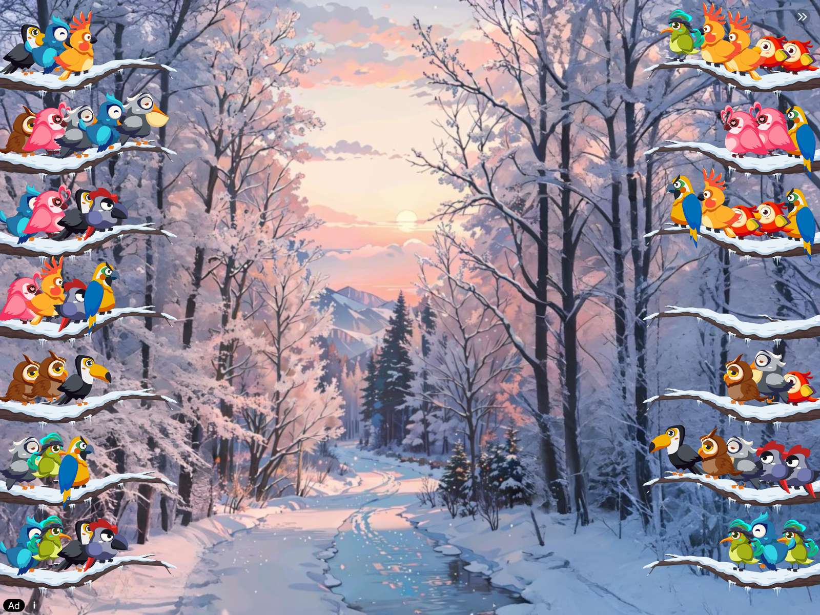 Близько одне до одного тепло. пазл онлайн