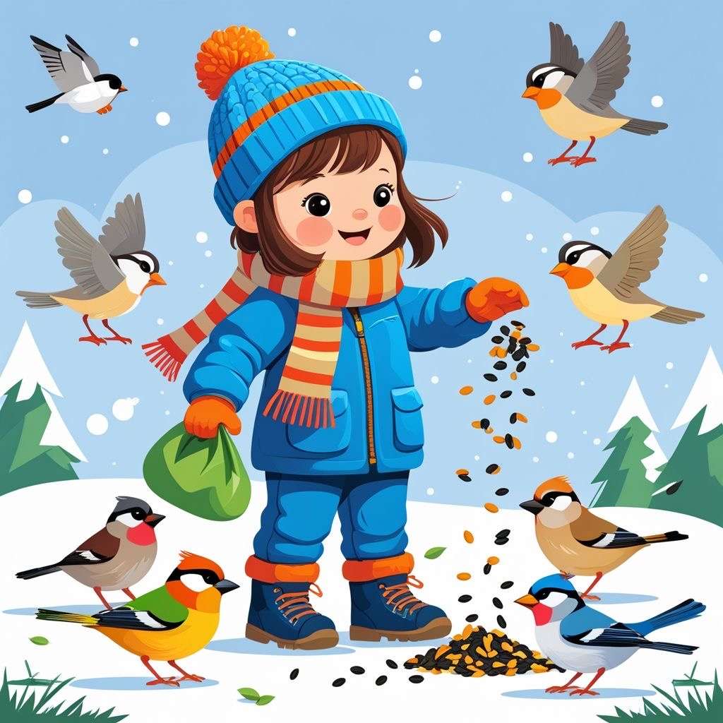 Ayuda en invierno rompecabezas en línea