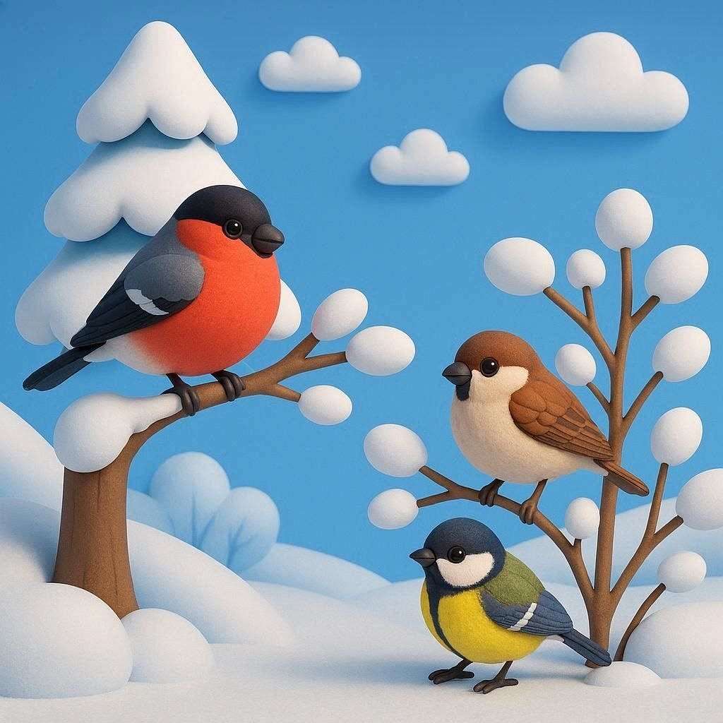 Aves invernantes rompecabezas en línea