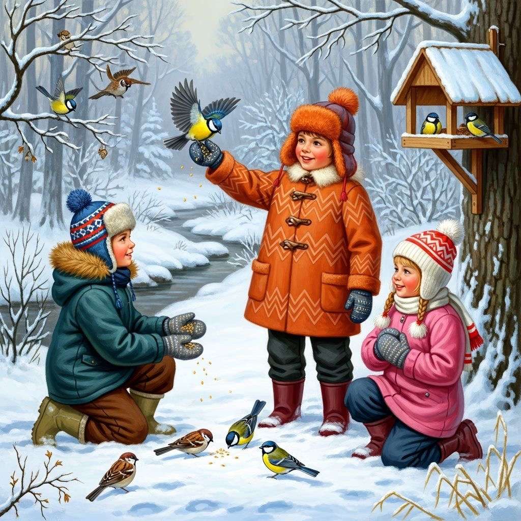 Nos amis à plumes puzzle en ligne