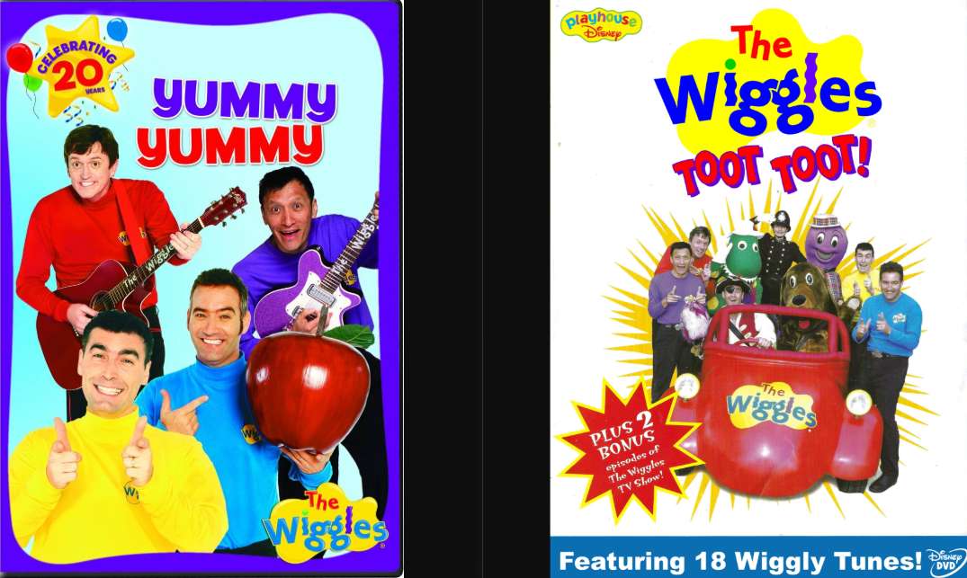 DVD Toot Toot And Yummy Yummy Wiggles 2005/1999 skládačky online