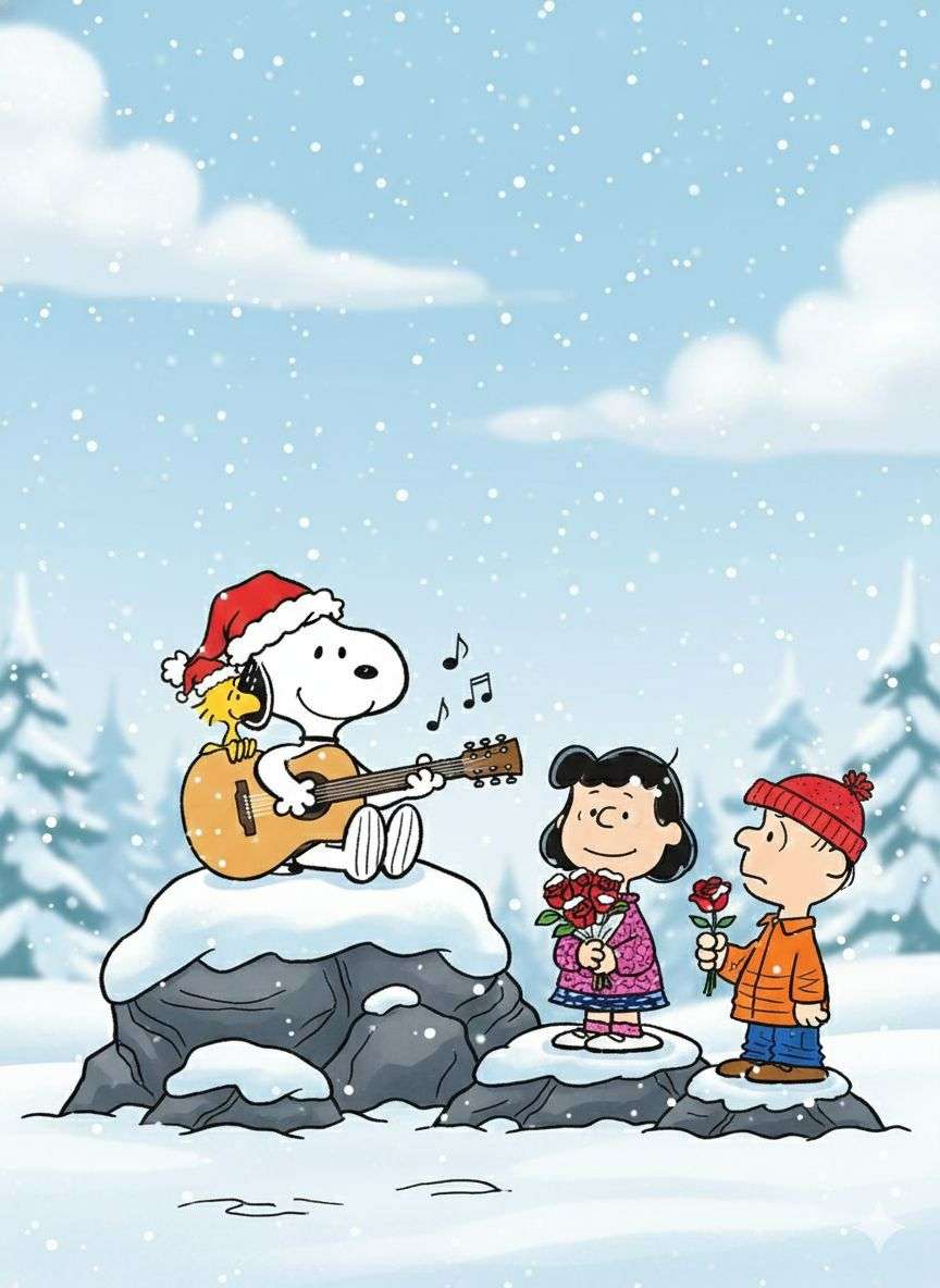 Snoopy seranades online puzzle