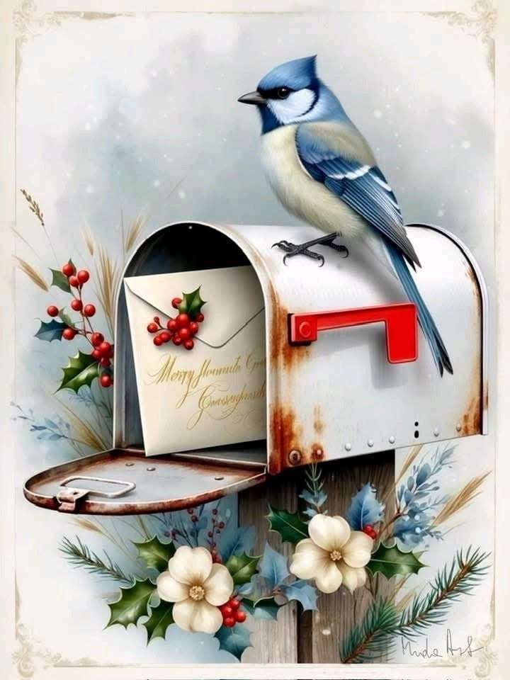 La boîte aux lettres de Noël puzzle en ligne