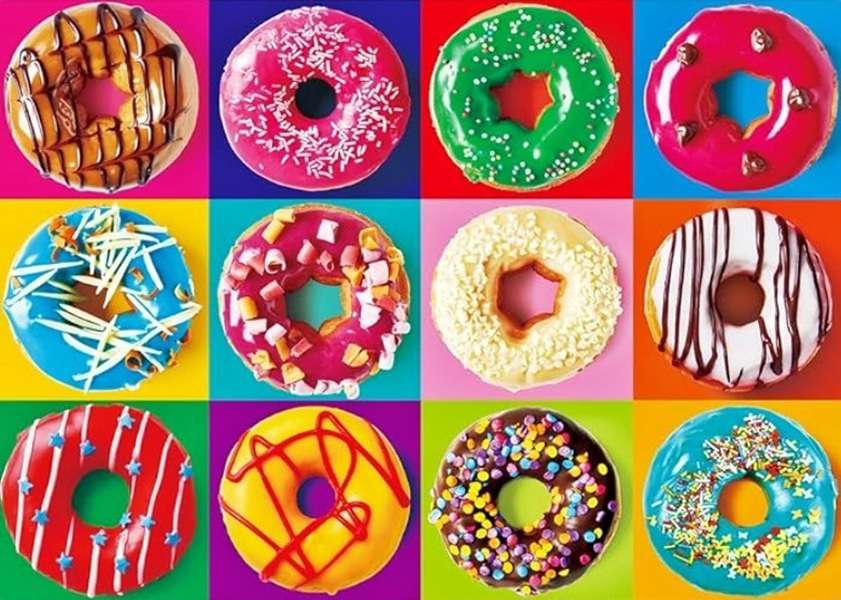 スイートドーナツ ジグソーパズルオンライン