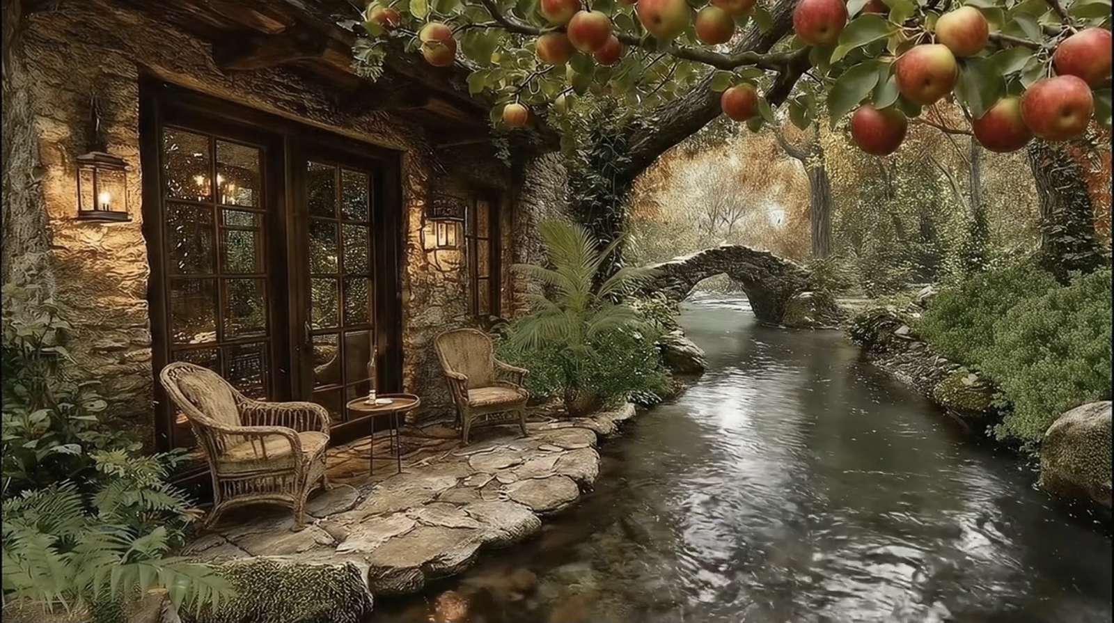 Cottage sull'acqua puzzle online