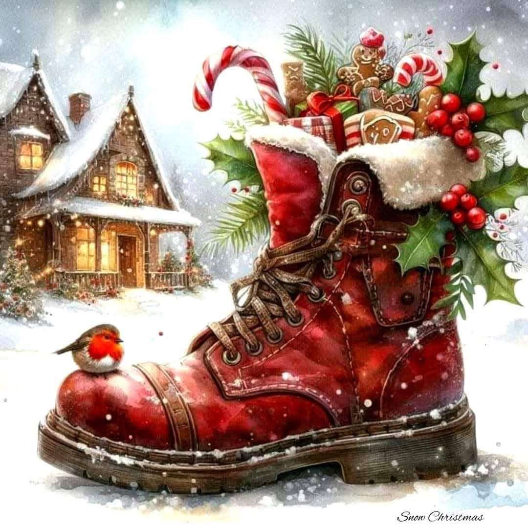 La botte de Noël puzzle en ligne