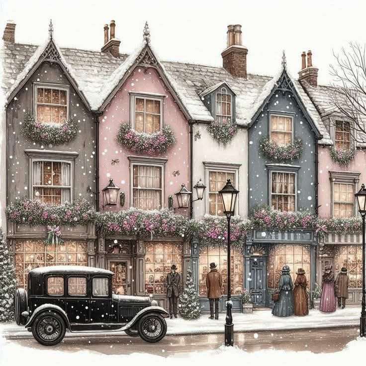 Immeuble à la décoration festive puzzle en ligne