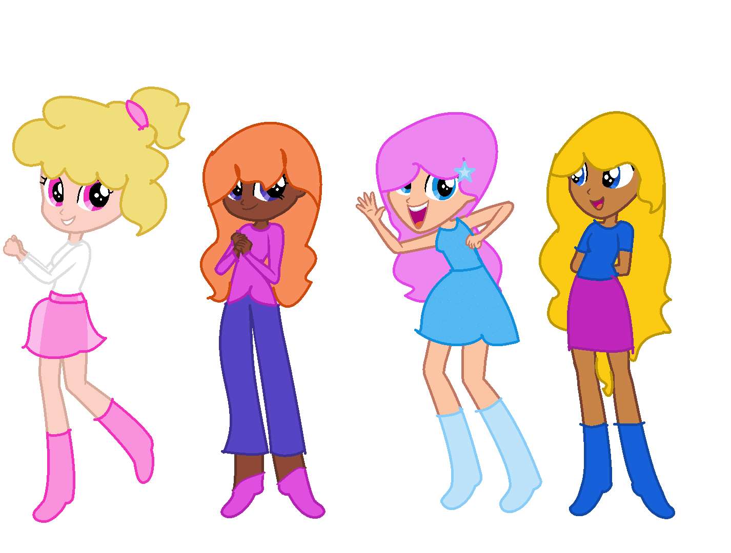 MY LITTLE PONY EQUSTRIA GIRLS (3) онлайн пъзел