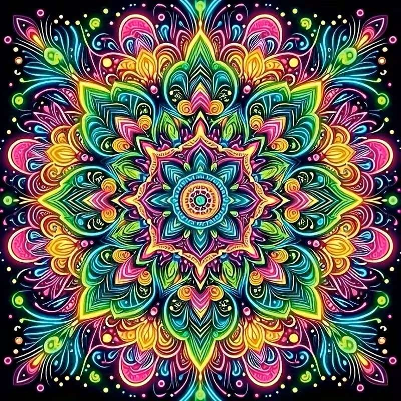 Mandala für Meditation Online-Puzzle