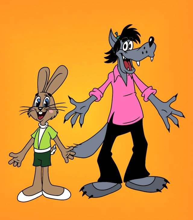 Puzzle postavičky ruskej rozprávky No počkaj zajac puzzle online