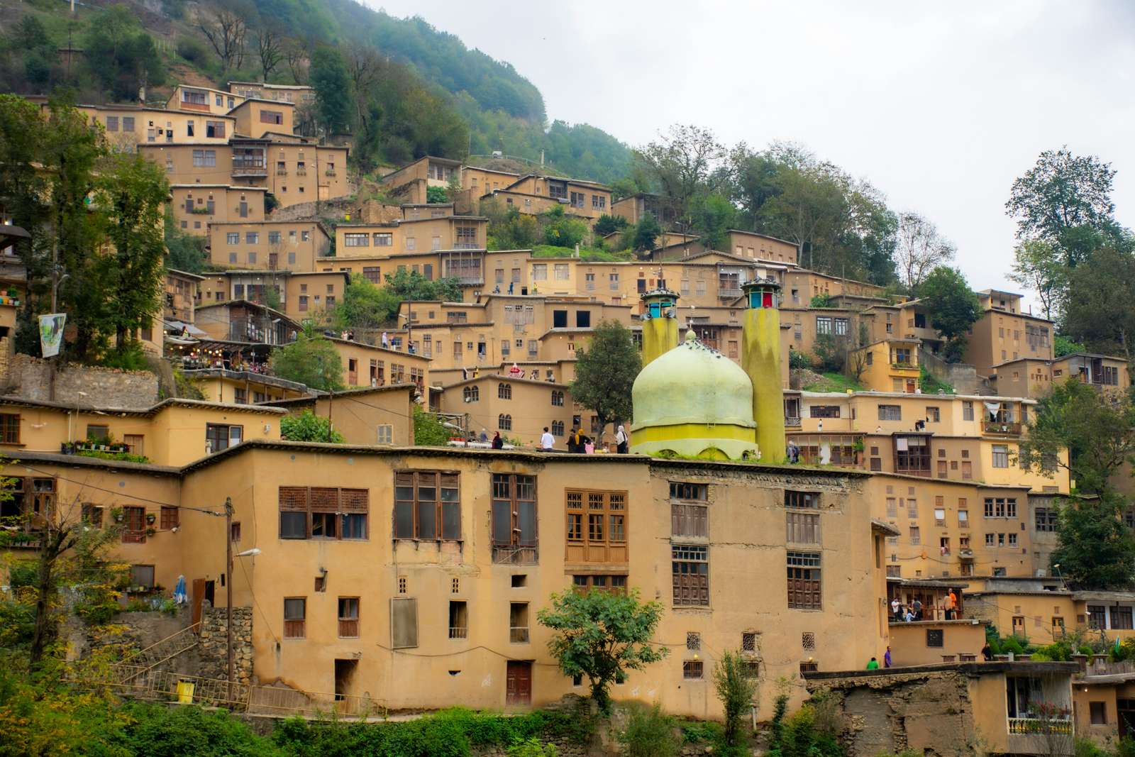 Masuleh, provincie Gilan, Írán skládačky online