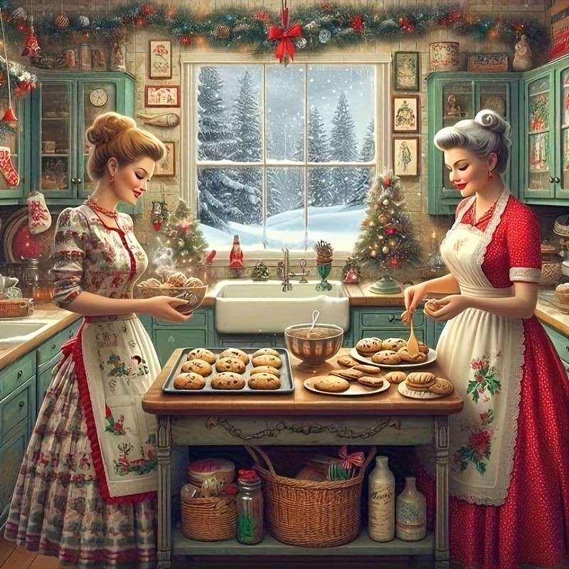 kerstkoekjes bakken legpuzzel online