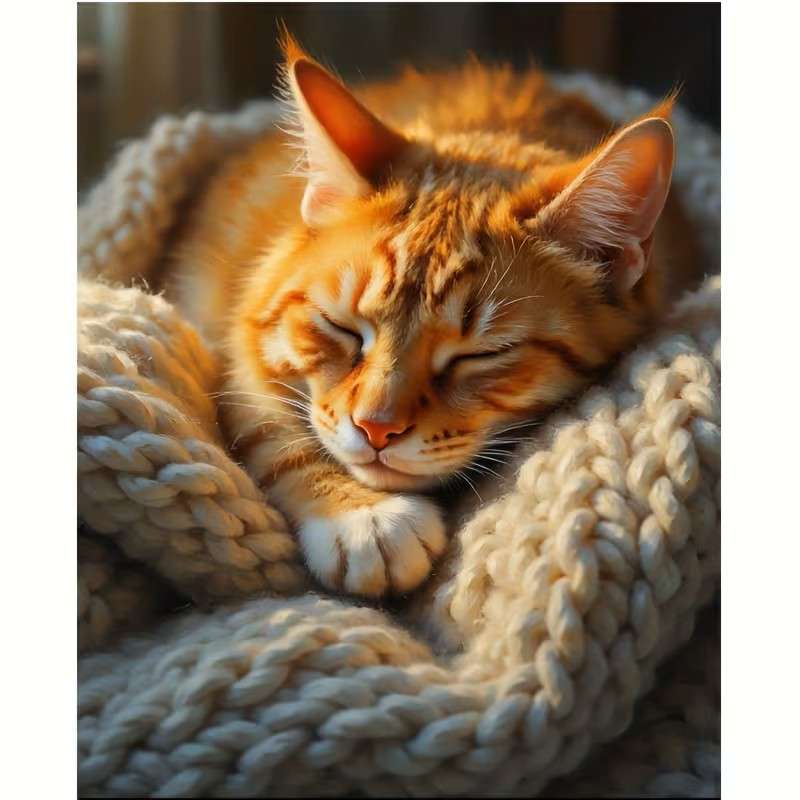 een dutje op een dekentje online puzzel