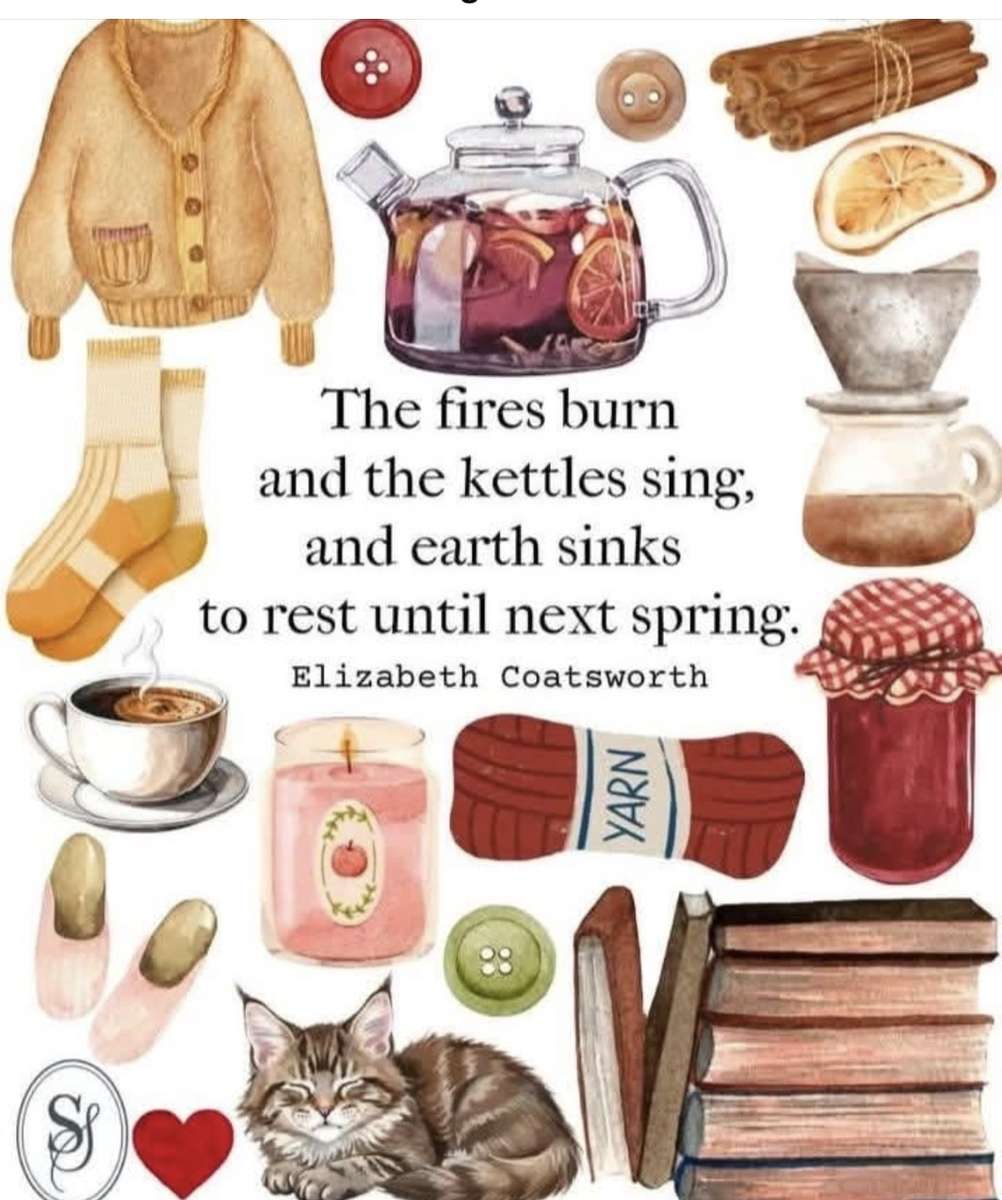 Vad du ska använda tills våren kommer. pussel på nätet