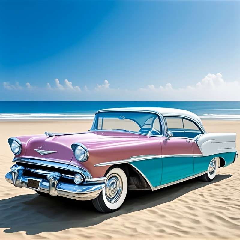 Amerikansk strandklassiker pussel på nätet