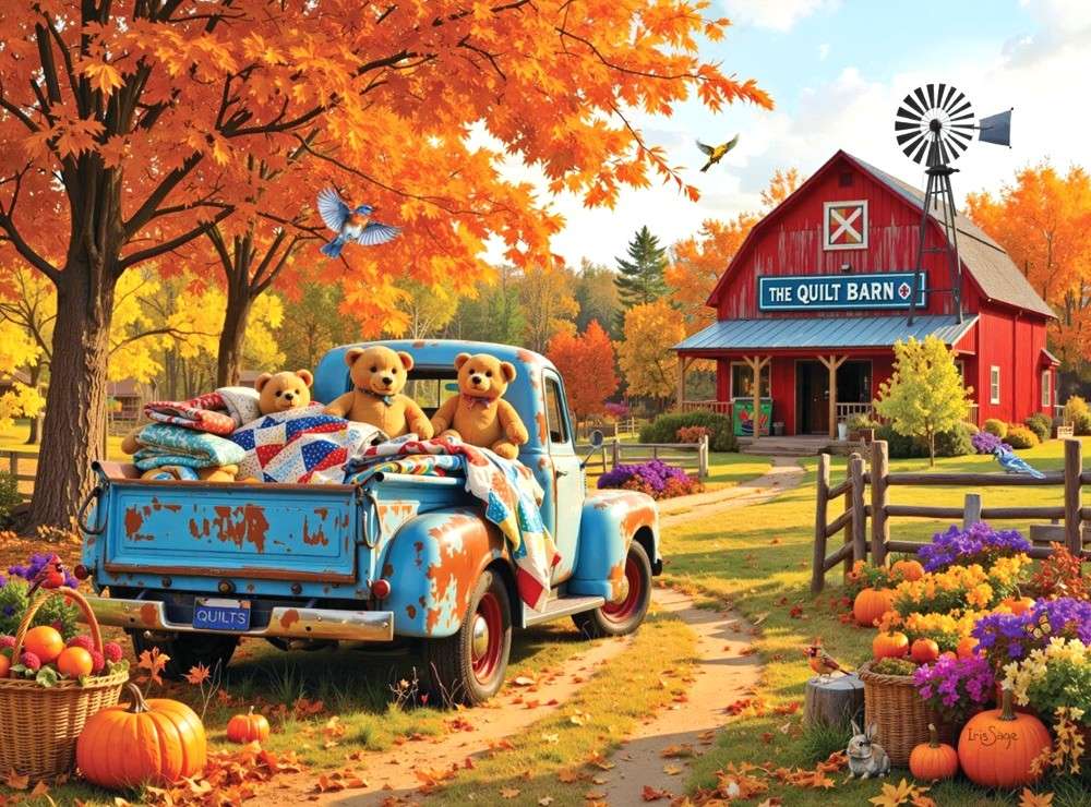 Quilt Barn online puzzle