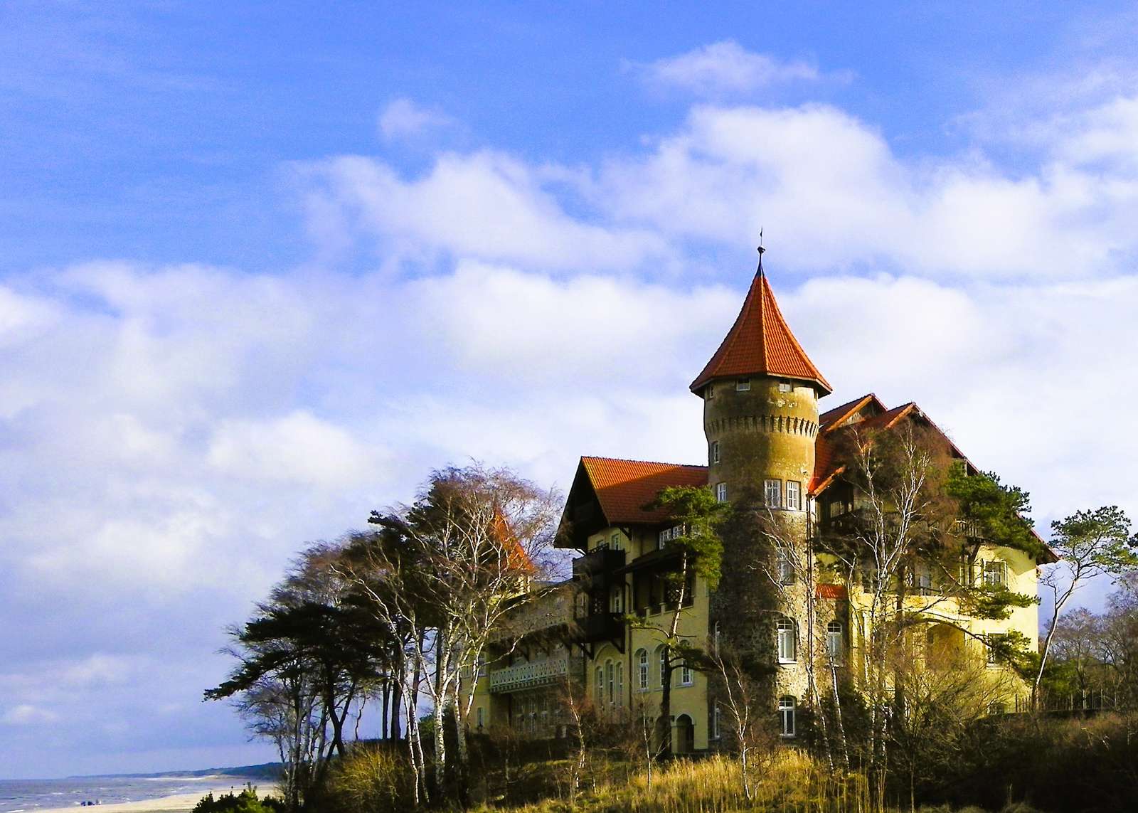 Zamek Neptun Łeba puzzle online