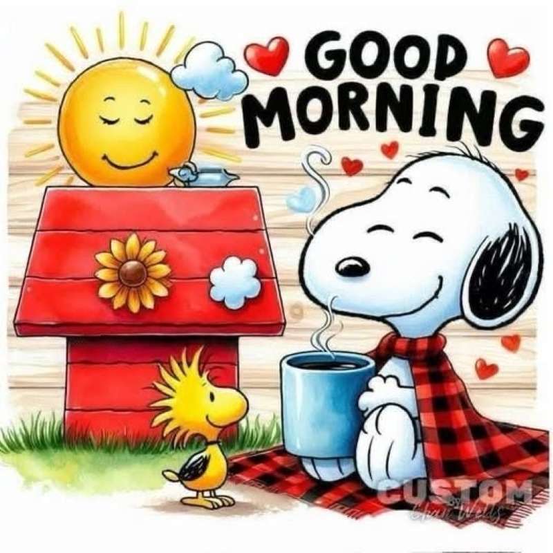 Snoopy & Woodstock online puzzel