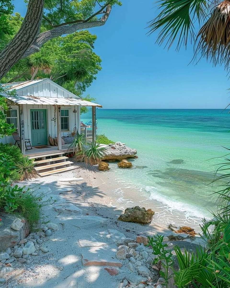 Villa in de zee online puzzel