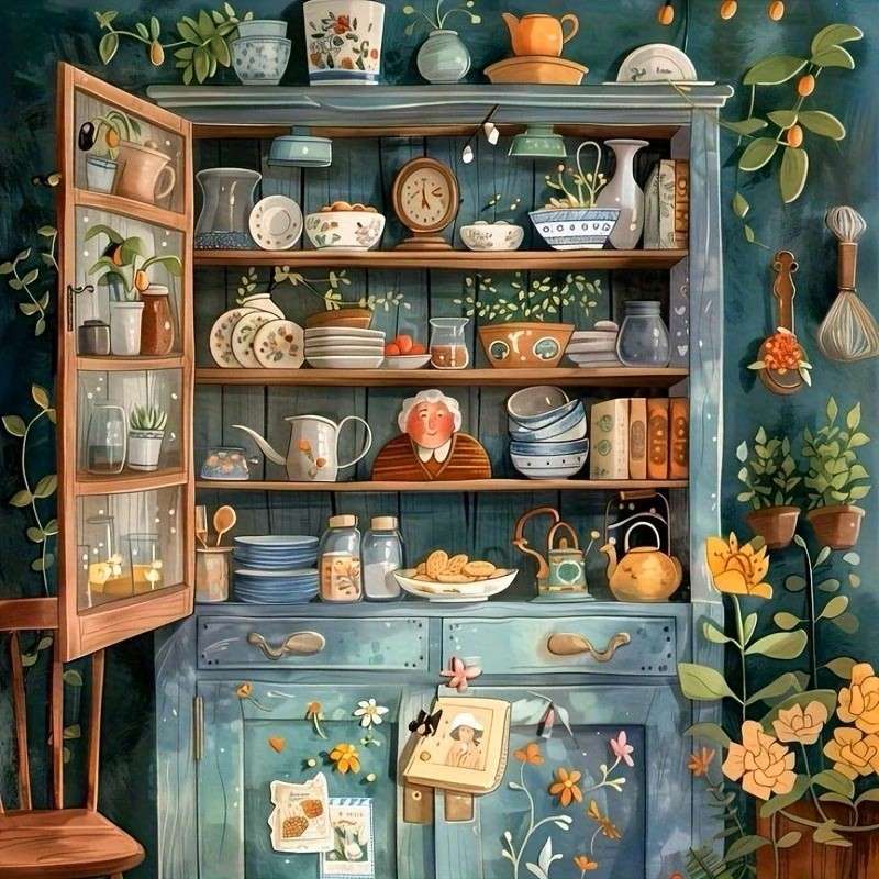 aparador de cocina rompecabezas en línea