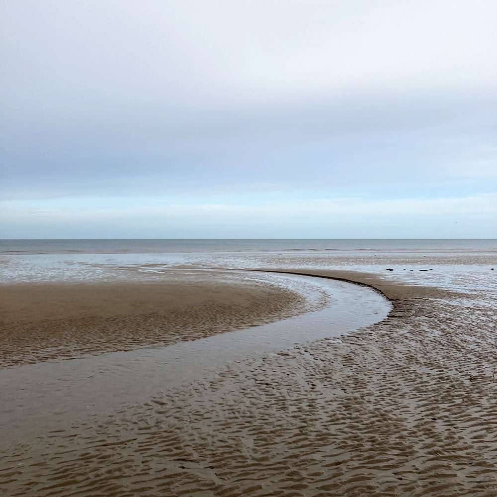 Ozean bei Ebbe Online-Puzzle