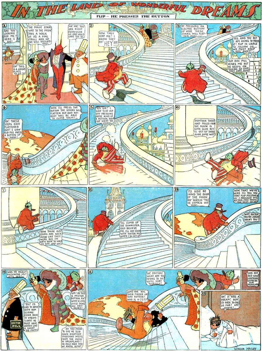 McCay - Terre de rêves merveilleux - 1911-11-26 puzzle en ligne