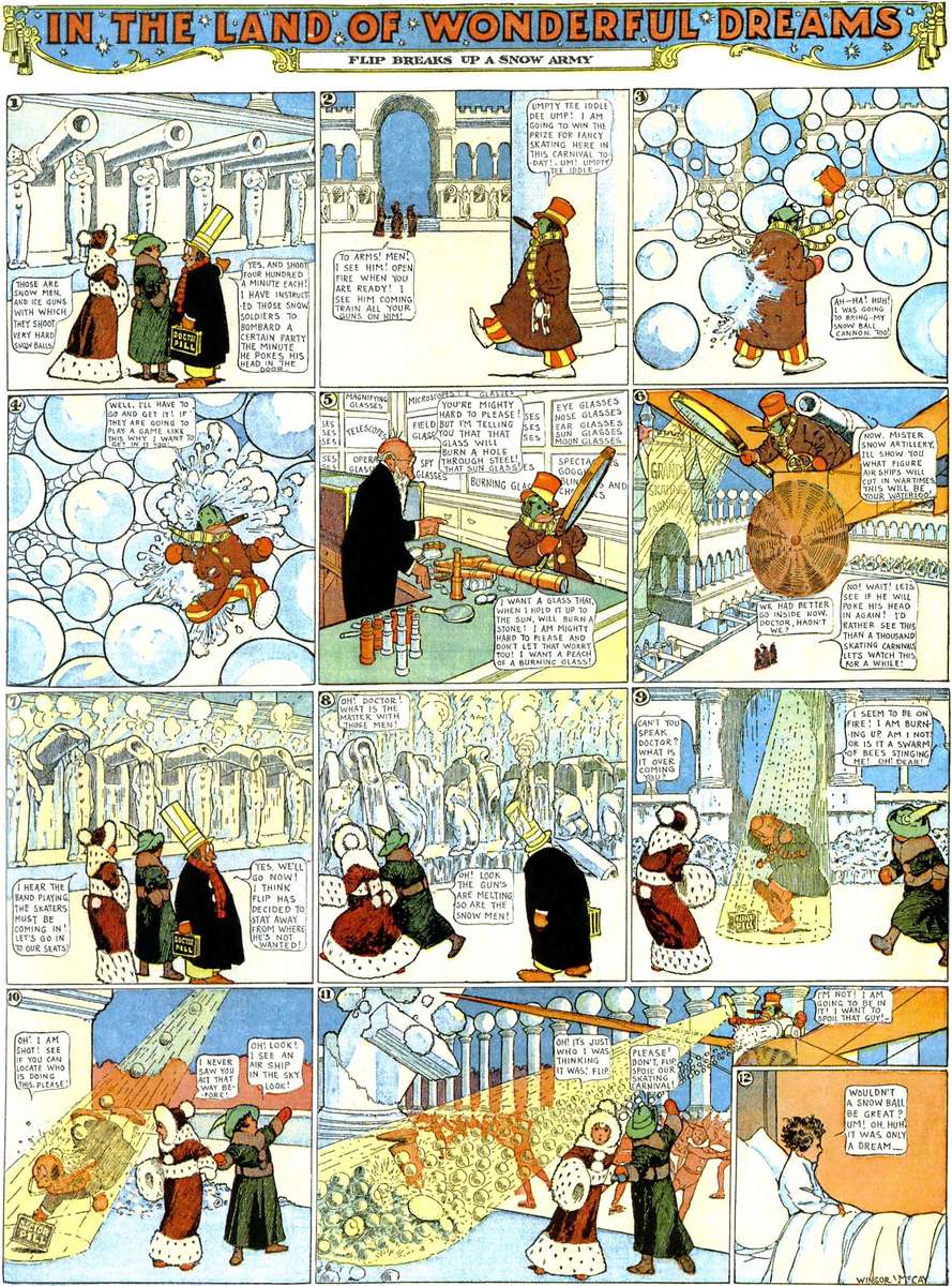 McCay - Terre de rêves merveilleux - 1911-12-24 puzzle en ligne