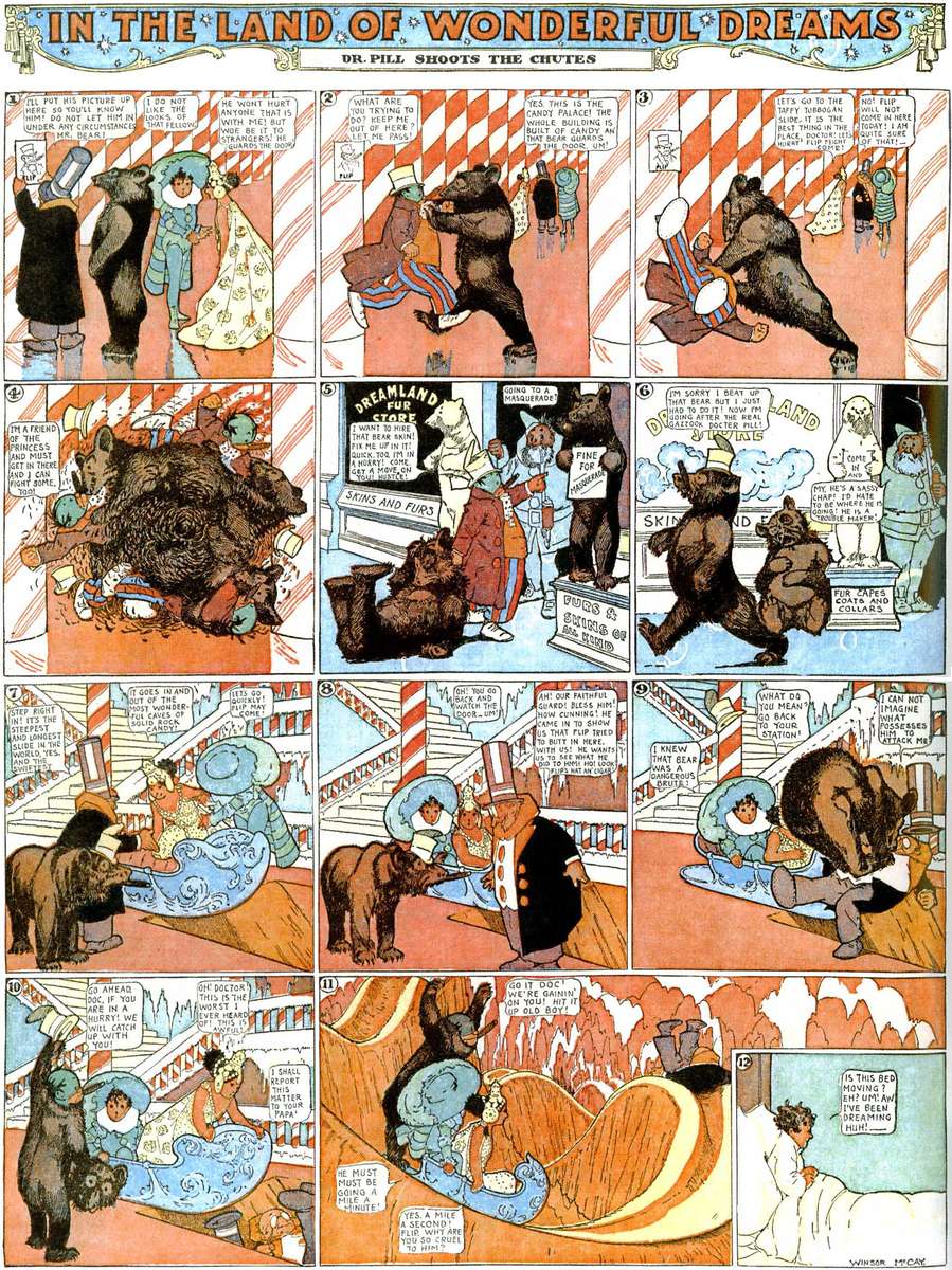 McCay - Terre de rêves merveilleux - 14/01/1912 puzzle en ligne