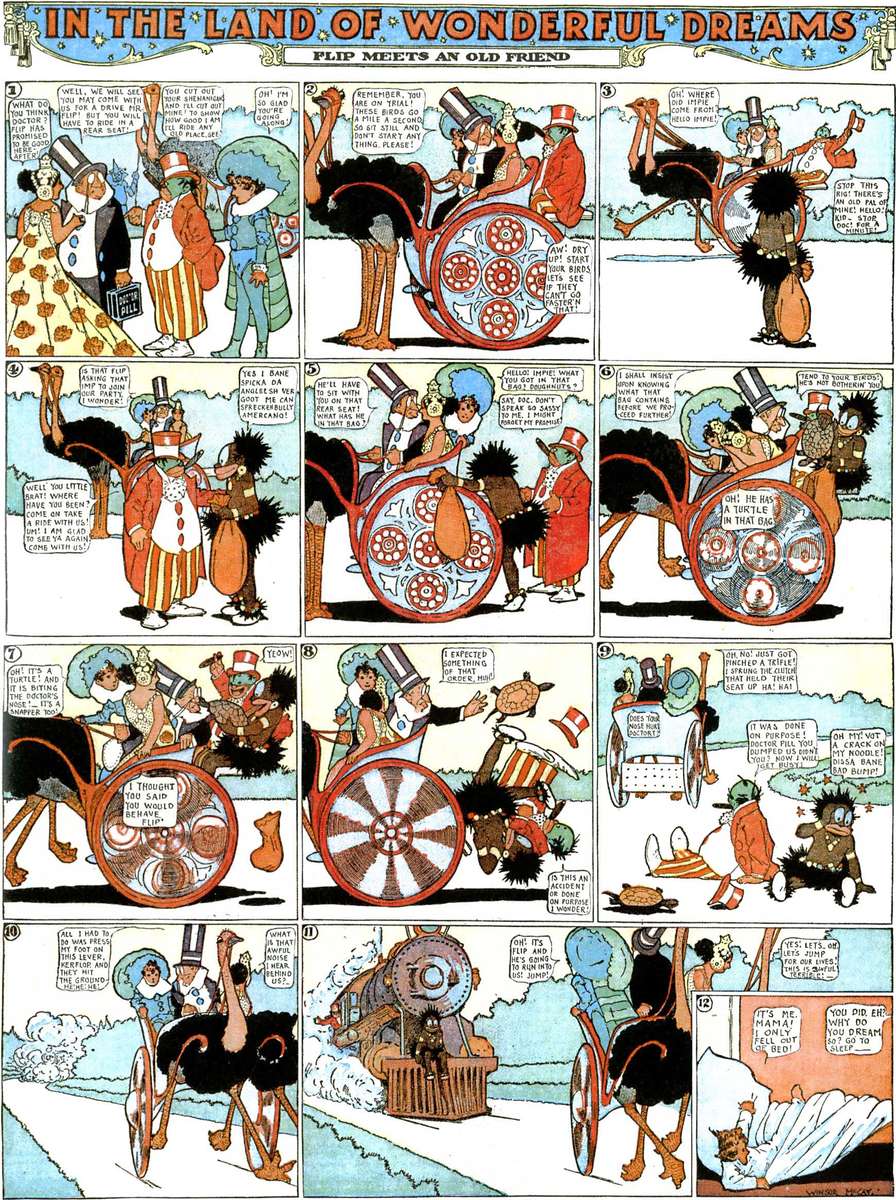 McCay - Terre de rêves merveilleux - 04/02/1912 puzzle en ligne