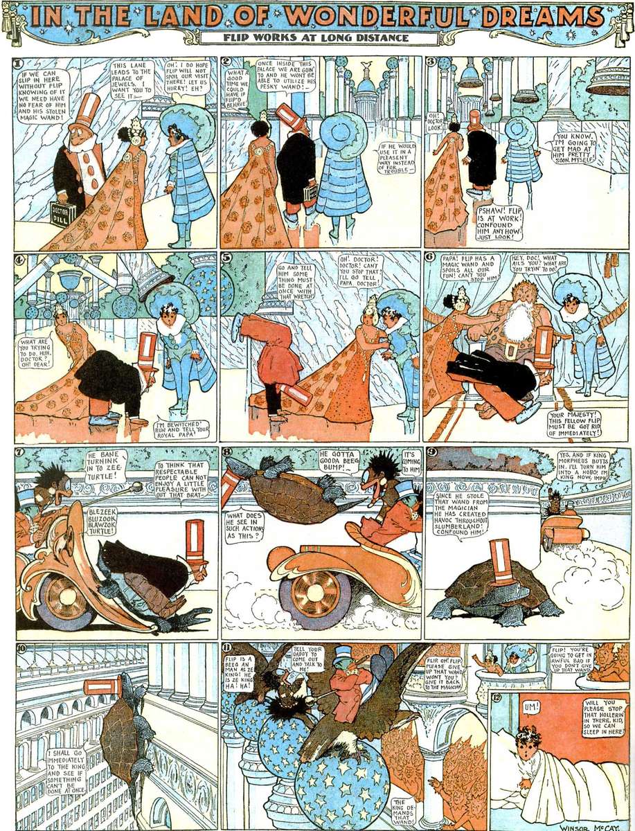 McCay - Terre de rêves merveilleux - 31/03/1912 puzzle en ligne