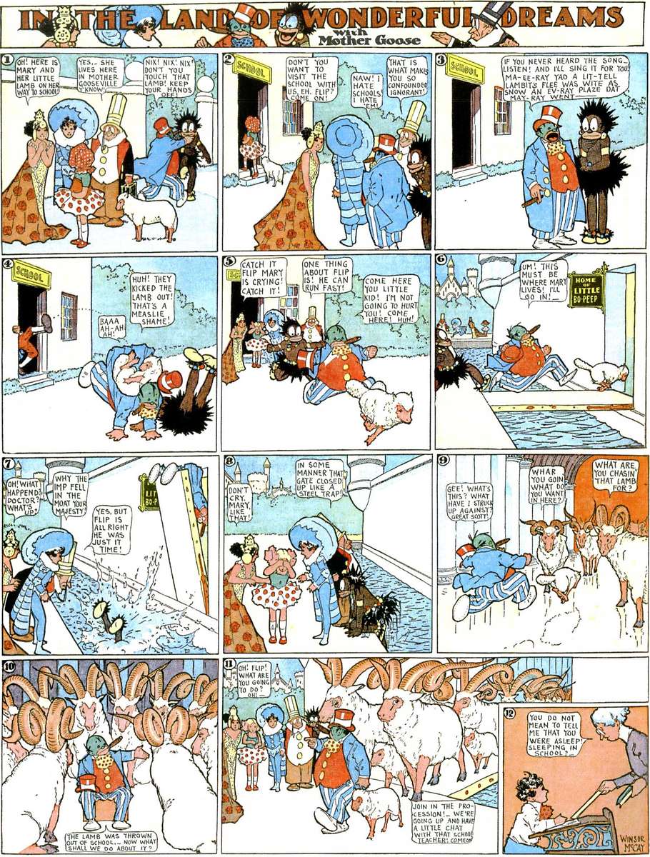 McCay - Terre de rêves merveilleux - 26/05/1912 puzzle en ligne