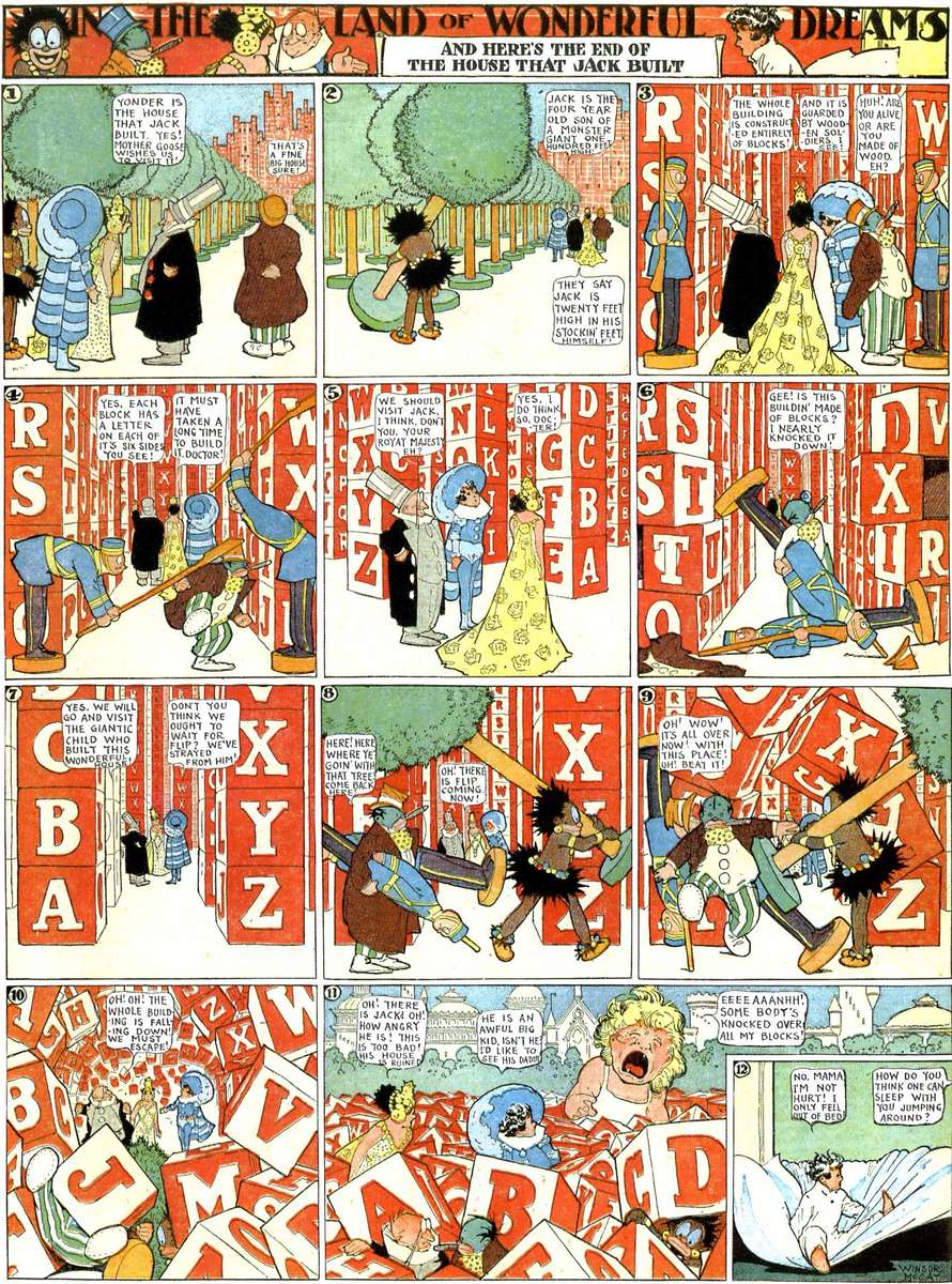 McCay - Terre de rêves merveilleux - 23/06/1912 puzzle en ligne