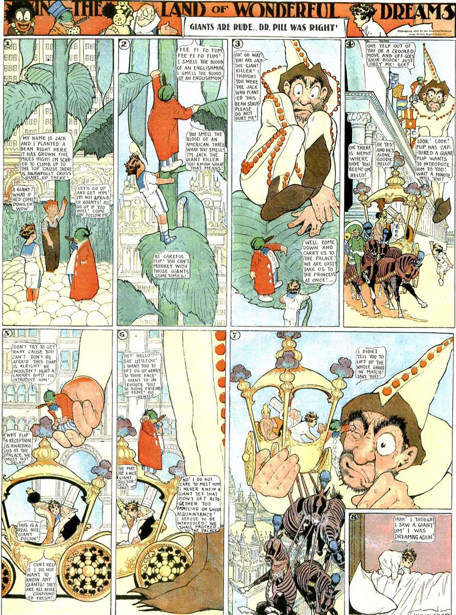McCay - Land of Wonderful Dreams - 1912-09-08 jigsaw puzzle online