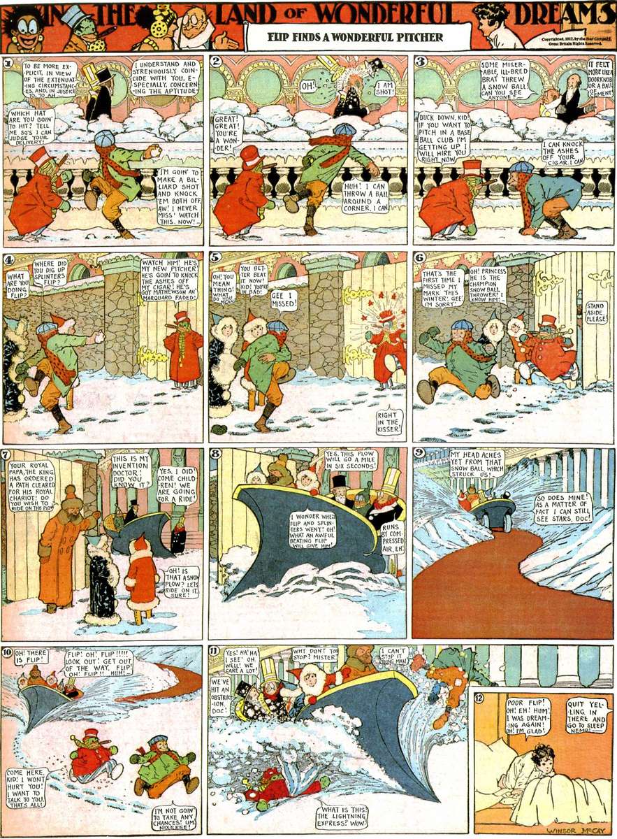 McCay - Land of Wonderful Dreams - 1913-02-09 online puzzle