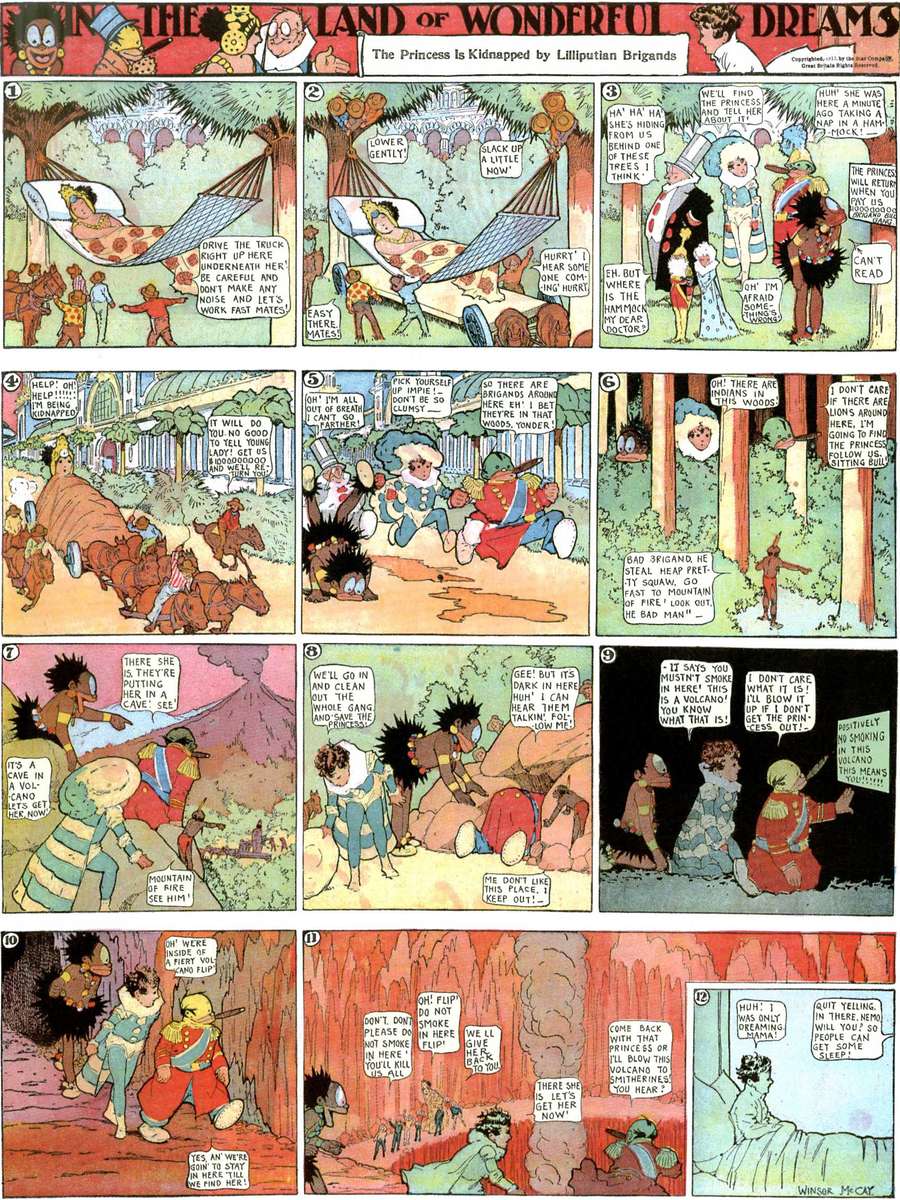 McCay - Terre de rêves merveilleux - 08/06/1913 puzzle en ligne