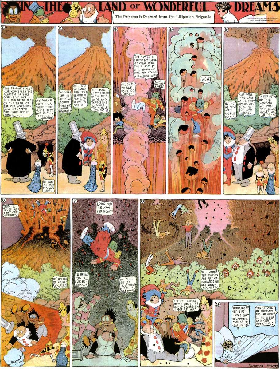 McCay - Terre de rêves merveilleux - 15/06/1913 puzzle en ligne