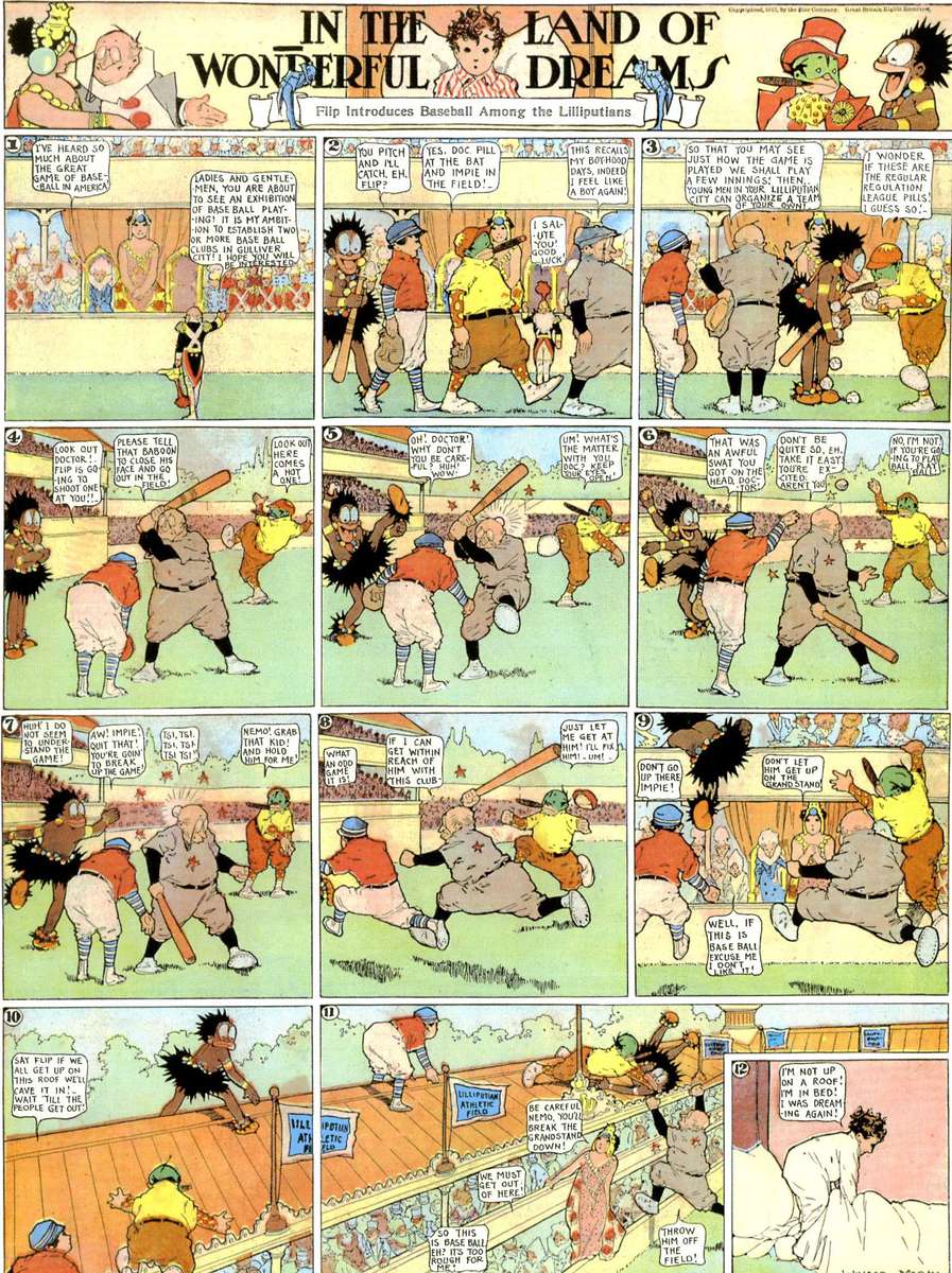 McCay - Terre de rêves merveilleux - 1913-06-22 puzzle en ligne