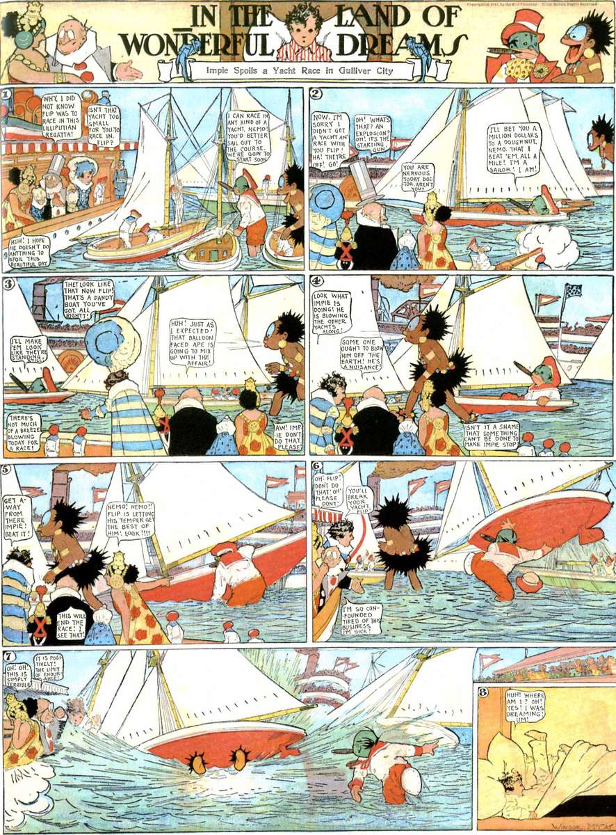 McCay - Terre de rêves merveilleux - 1913-07-06 puzzle en ligne