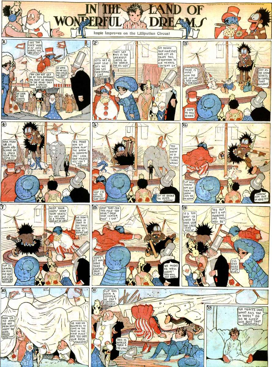 McCay - Terre de rêves merveilleux - 13/07/1913 puzzle en ligne