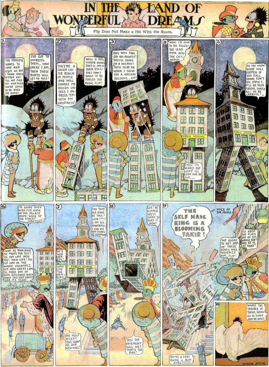 McCay - Terre de rêves merveilleux - 03/08/1913 puzzle en ligne