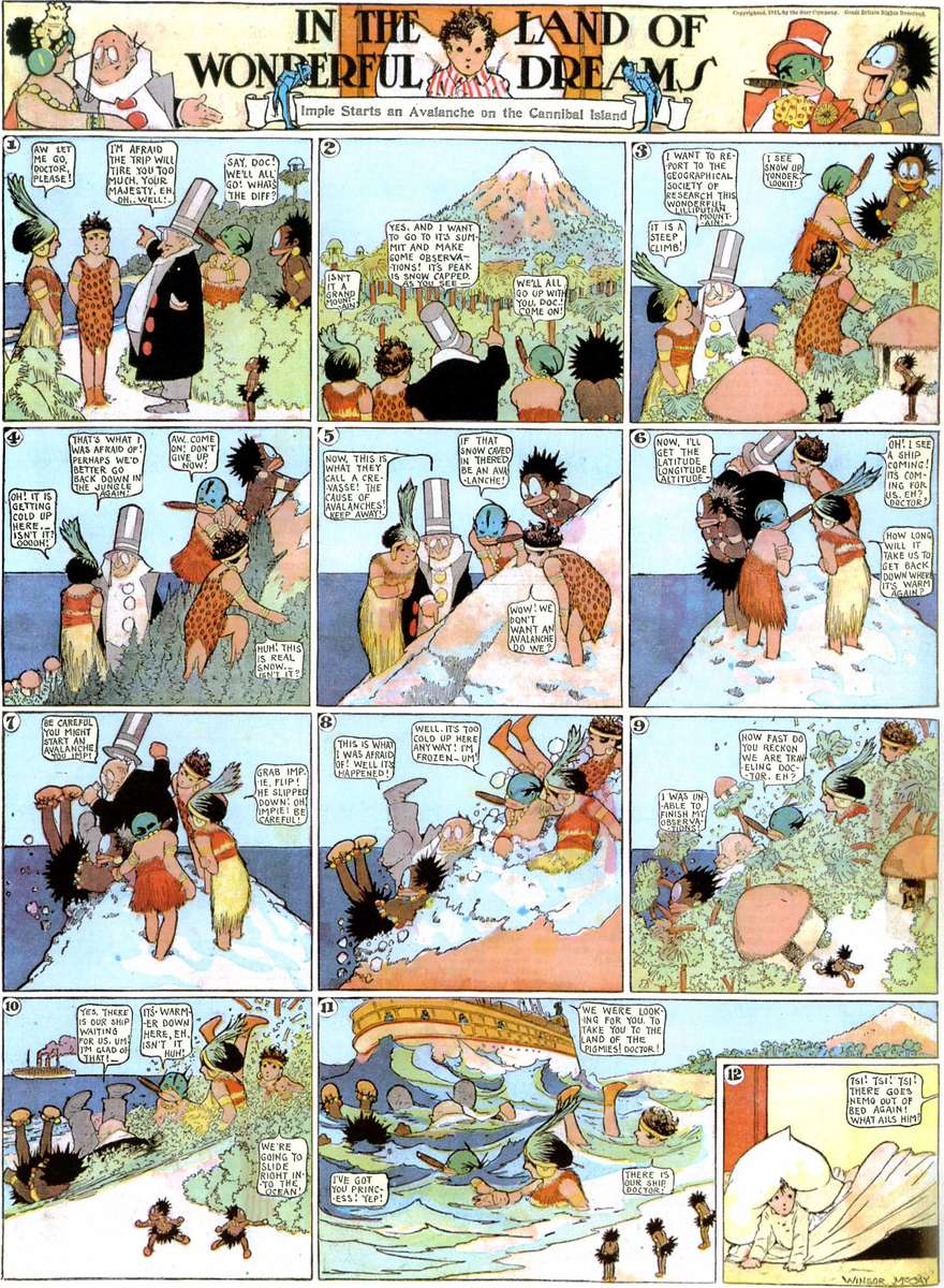 McCay - Terre de rêves merveilleux - 14/09/1913 puzzle en ligne