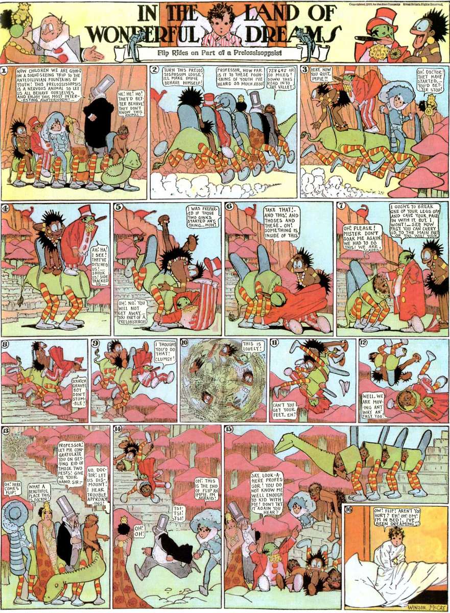 McCay - Terre de rêves merveilleux - 1913-11-23 puzzle en ligne