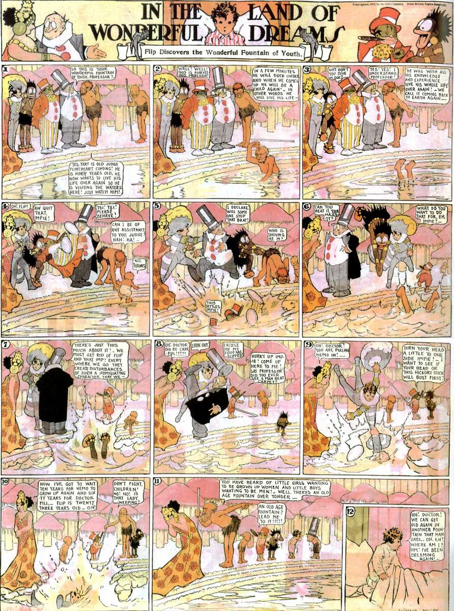 McCay - Terre de rêves merveilleux - 30/11/1913 puzzle en ligne