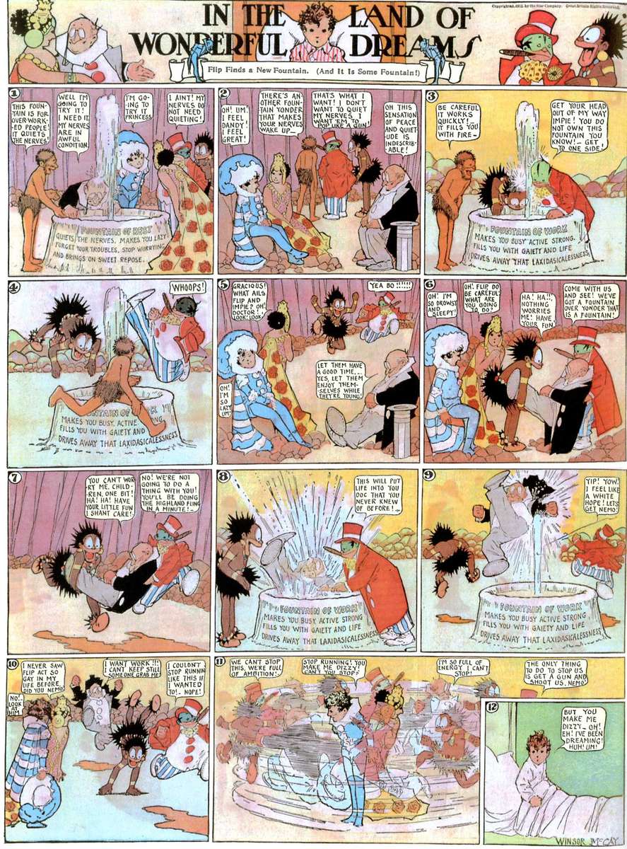 McCay - Terre de rêves merveilleux - 1913-12-14 puzzle en ligne