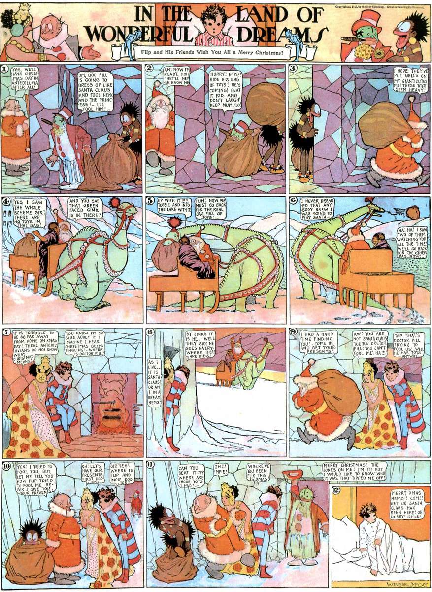 McCay - Terre de rêves merveilleux - 1913-12-21b puzzle en ligne