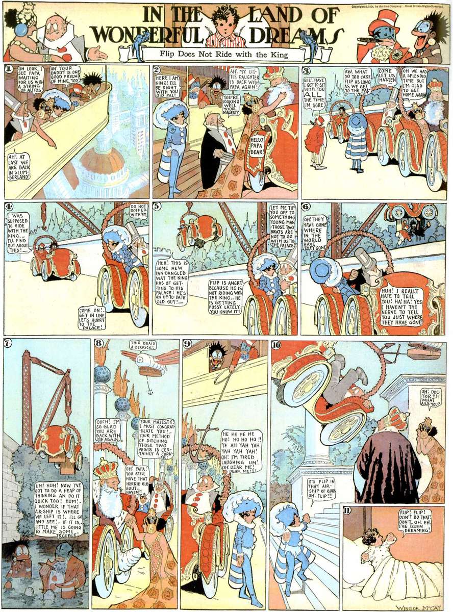 McCay - Terre de rêves merveilleux - 15/03/1914 puzzle en ligne