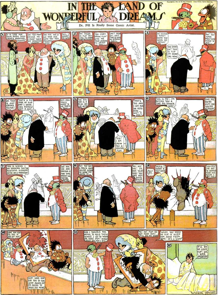 McCay - Terre de rêves merveilleux - 1914-06-21 puzzle en ligne