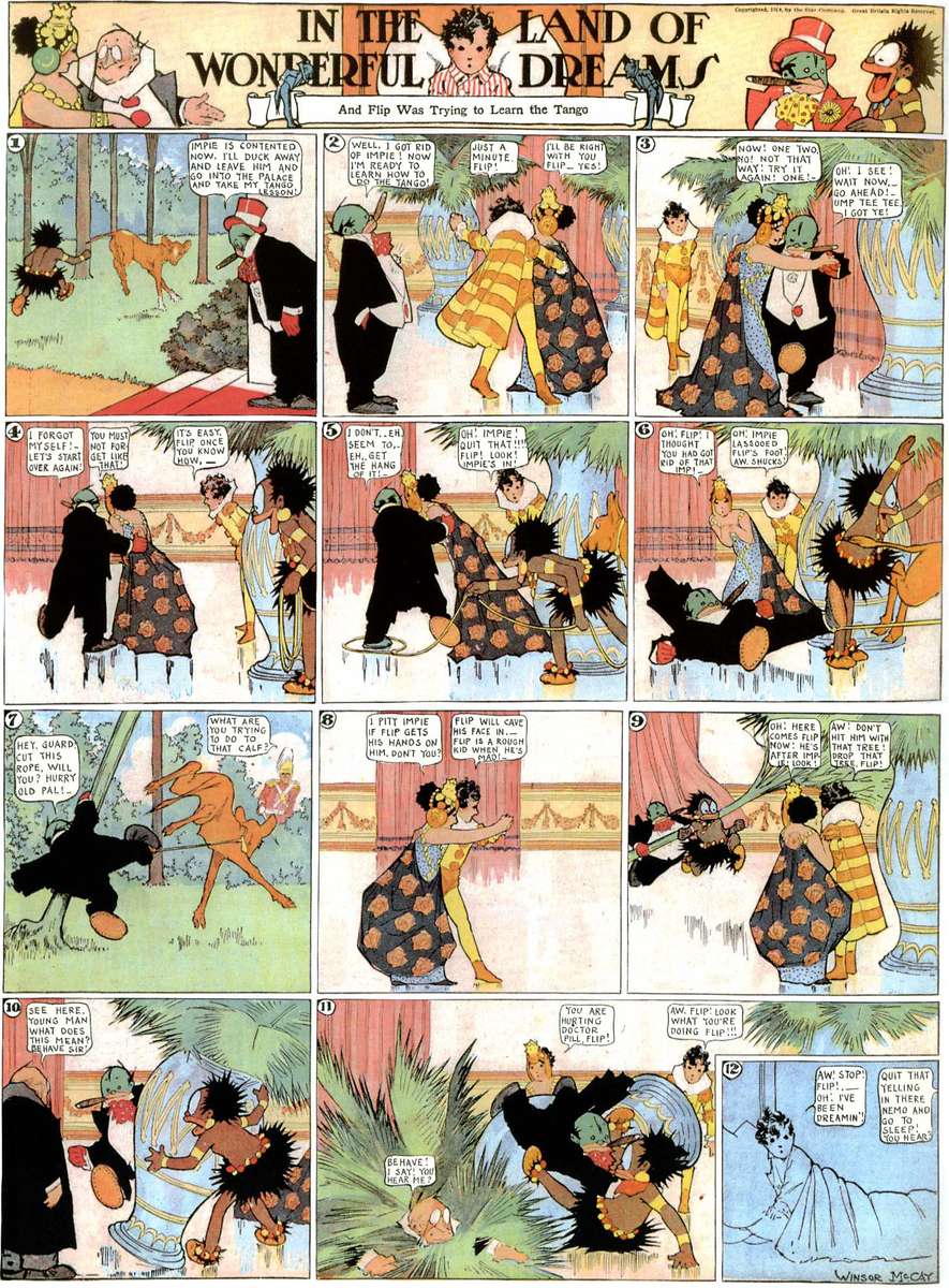 McCay - Terre de rêves merveilleux - 26/07/1914 puzzle en ligne