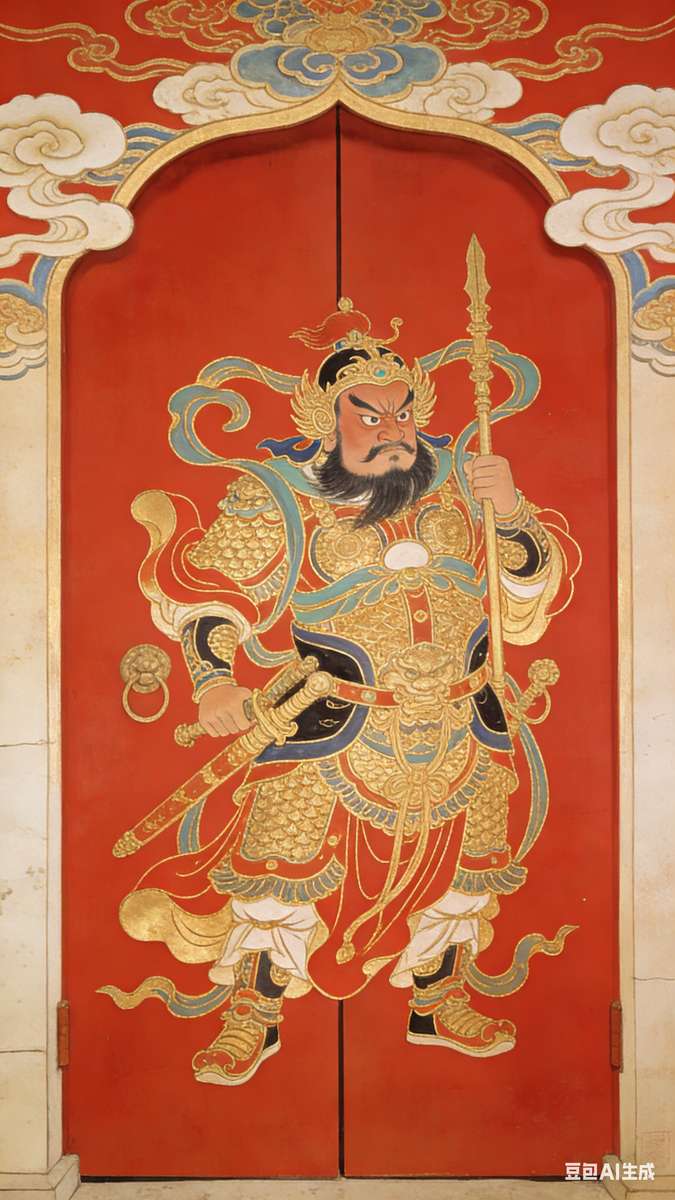 Yulei、伝統的な中国のドアの神 ジグソーパズルオンライン